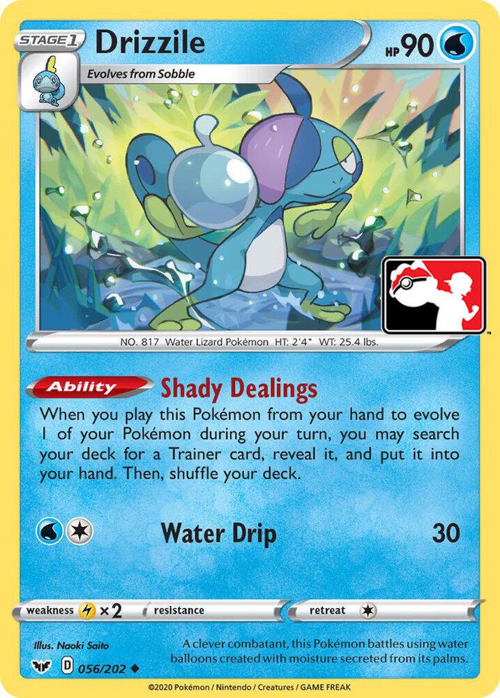 Sword & Shield Drizzile [Prize-Pack] Pokémon card